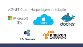 ASP.NET Core – Hospedagem de soluções
 