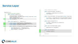 Service Layer
 