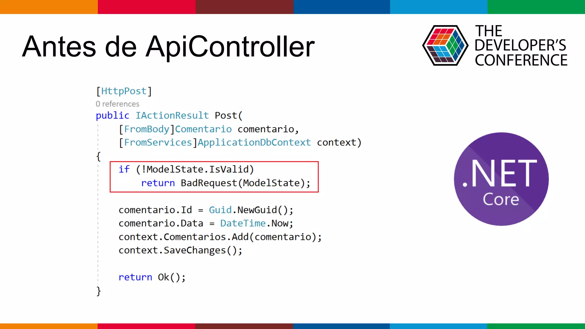 Globalcode – Open4education
Antes de ApiController
 