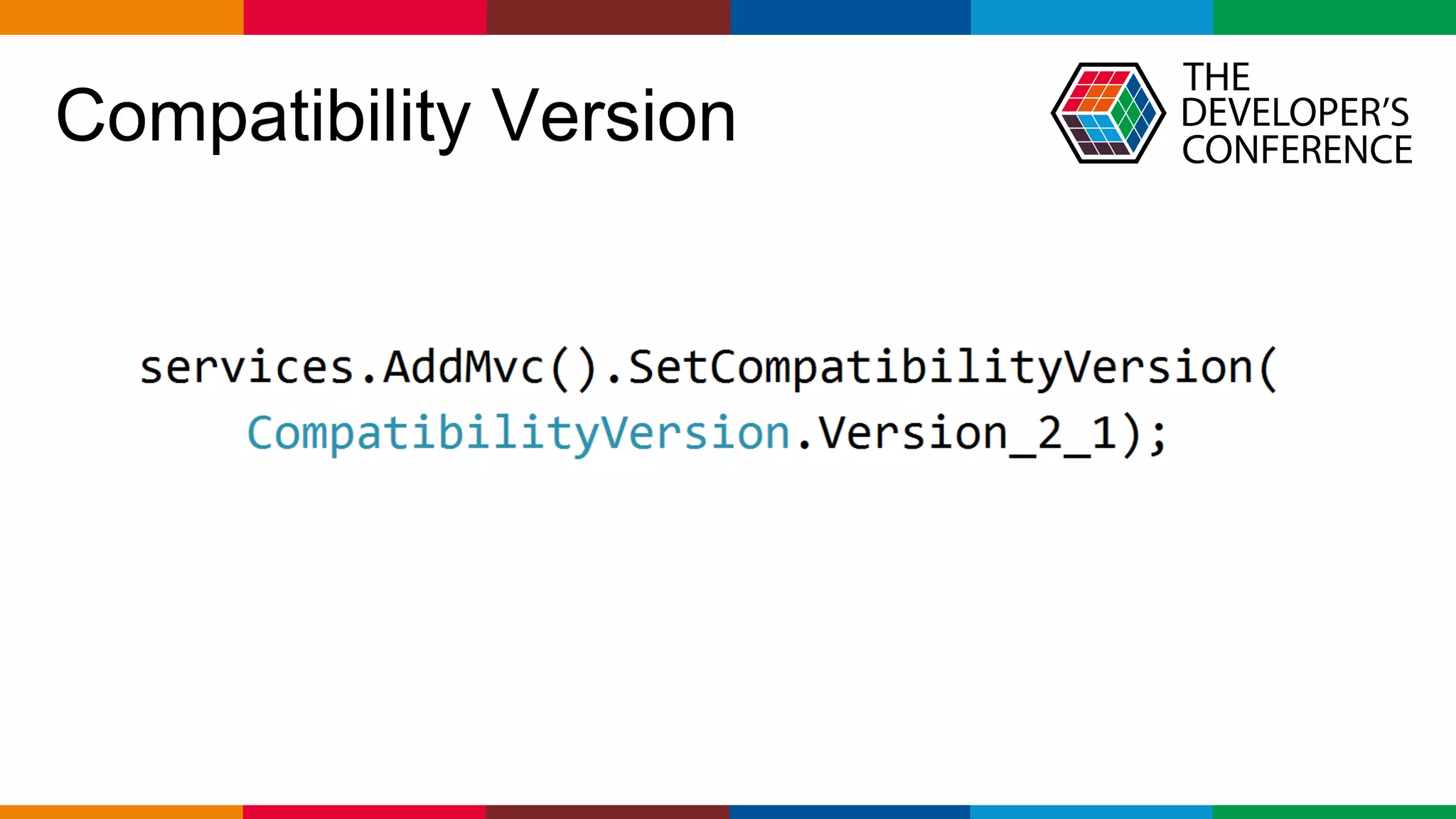 Globalcode – Open4education
Compatibility Version
 