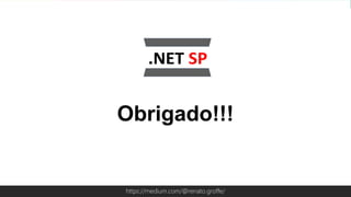 Globalcode – Open4educationhttps://medium.com/@renato.groffe/
Obrigado!!!
 