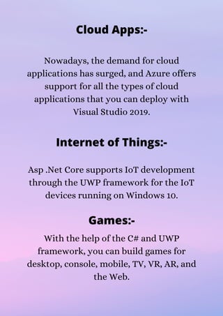 Asp. net core 3.0 build modern web and cloud applications (top 13 ...