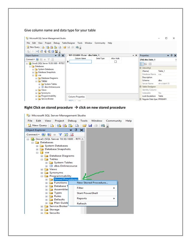 Asp net stored procedure manual pdf