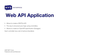 “ASP.NET Core. Features and architecture” | PPT