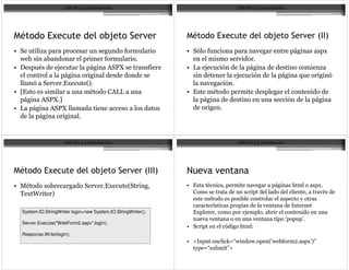 <                    - #$                 %                          <                  - #$                  %          ( *
        =                                                                                                               3               4
#
9      Y          !            3             )                   ; !                              3                                     =
                   3                                                                      !                     3
                   %4         12
d
%                              Y         6 ;;                    %            Y
 3              )e                                                    3                                                             3
; 3              )
        3




            <                - #$                 %      ( *          % %
EY                                    %4         1           :   %        Y        :                        3           7              4
& 4           2                                                  6                                                              :       Y
                                                                          Y
                                                                              '
System.IO.StringWriter login=new System.IO.StringWriter();       %4            :              !       :
                                                                                                                    C       D
Server.Execute("WebForm2.aspx",login);
                                                                                              7   <
Response.Write(login);
                                                                 T                     $VR#       #       1C#           ,       4D2S
                                                                      VR               SX
 