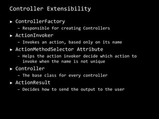 JsonResult		=> json result that can be used in an AJAX application. 