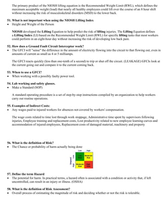 Associate Safety Professional (ASP) exam prep | PDF