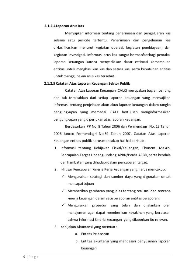 Makalah Tugas Pelaporan Keuangan Sektor Publik