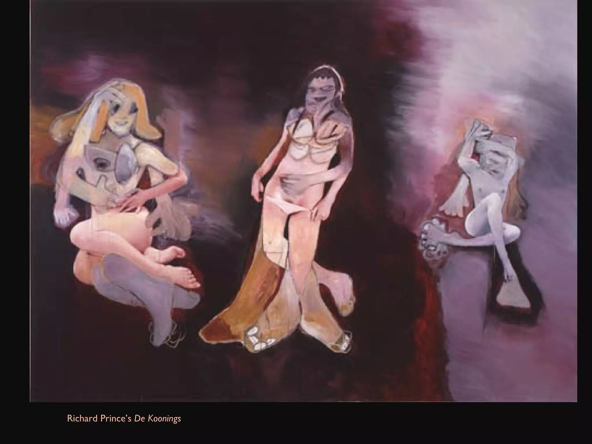 Richard Prince’s  De Koonings 