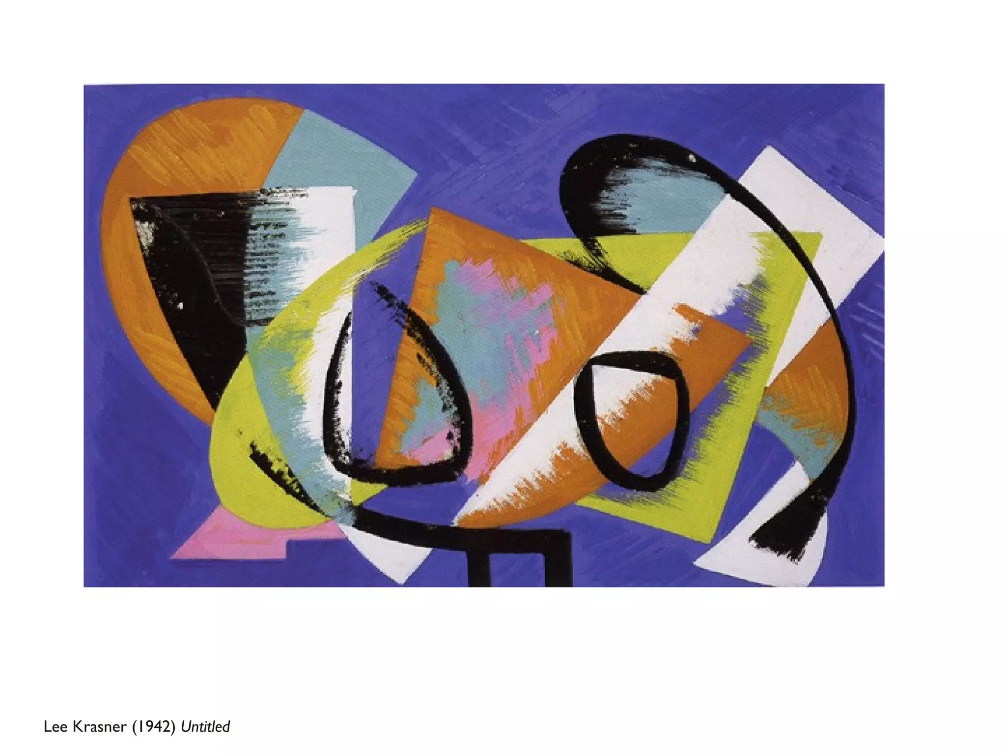 Lee Krasner (1942)  Untitled 