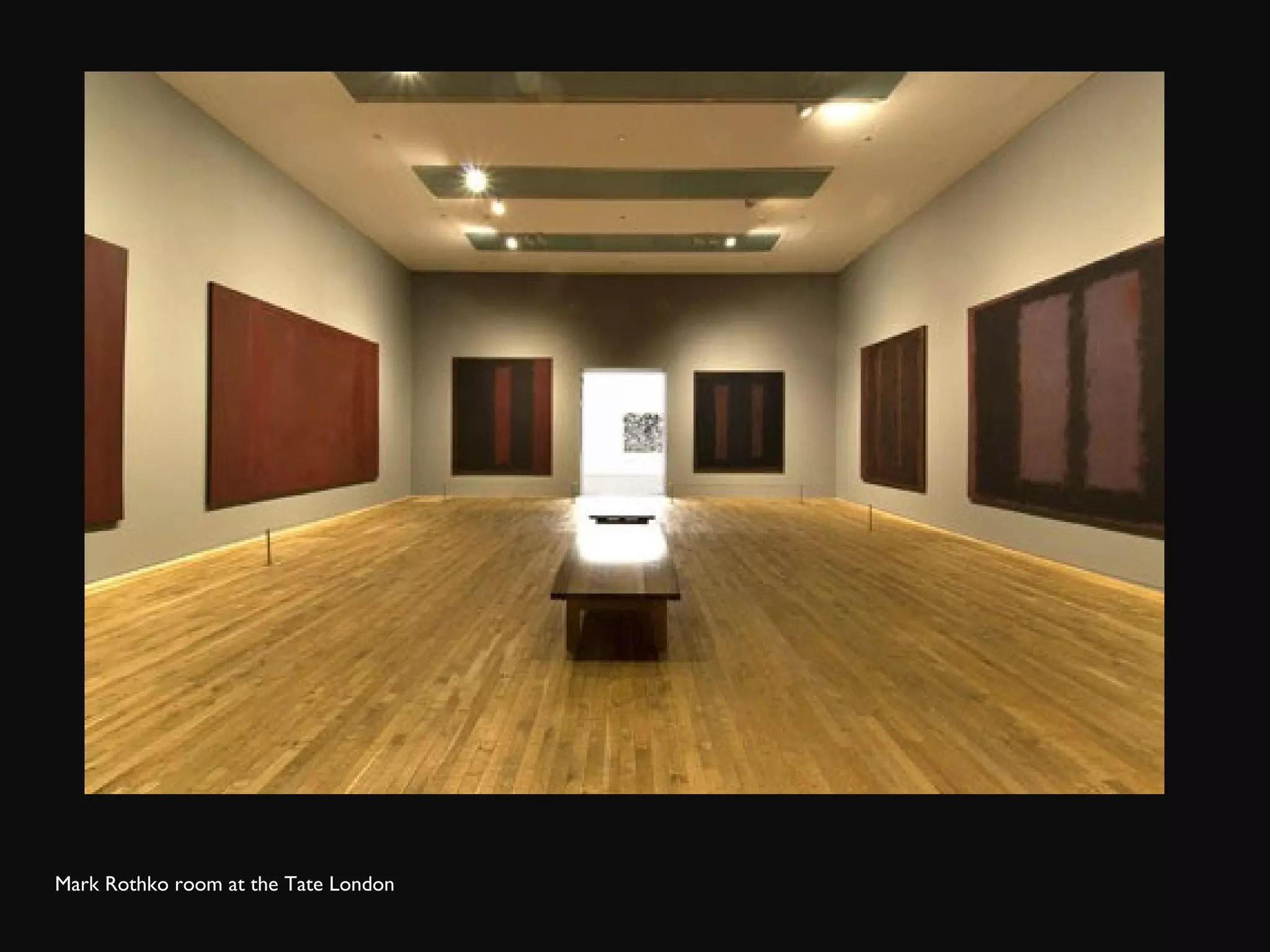 Mark Rothko room at the Tate London 