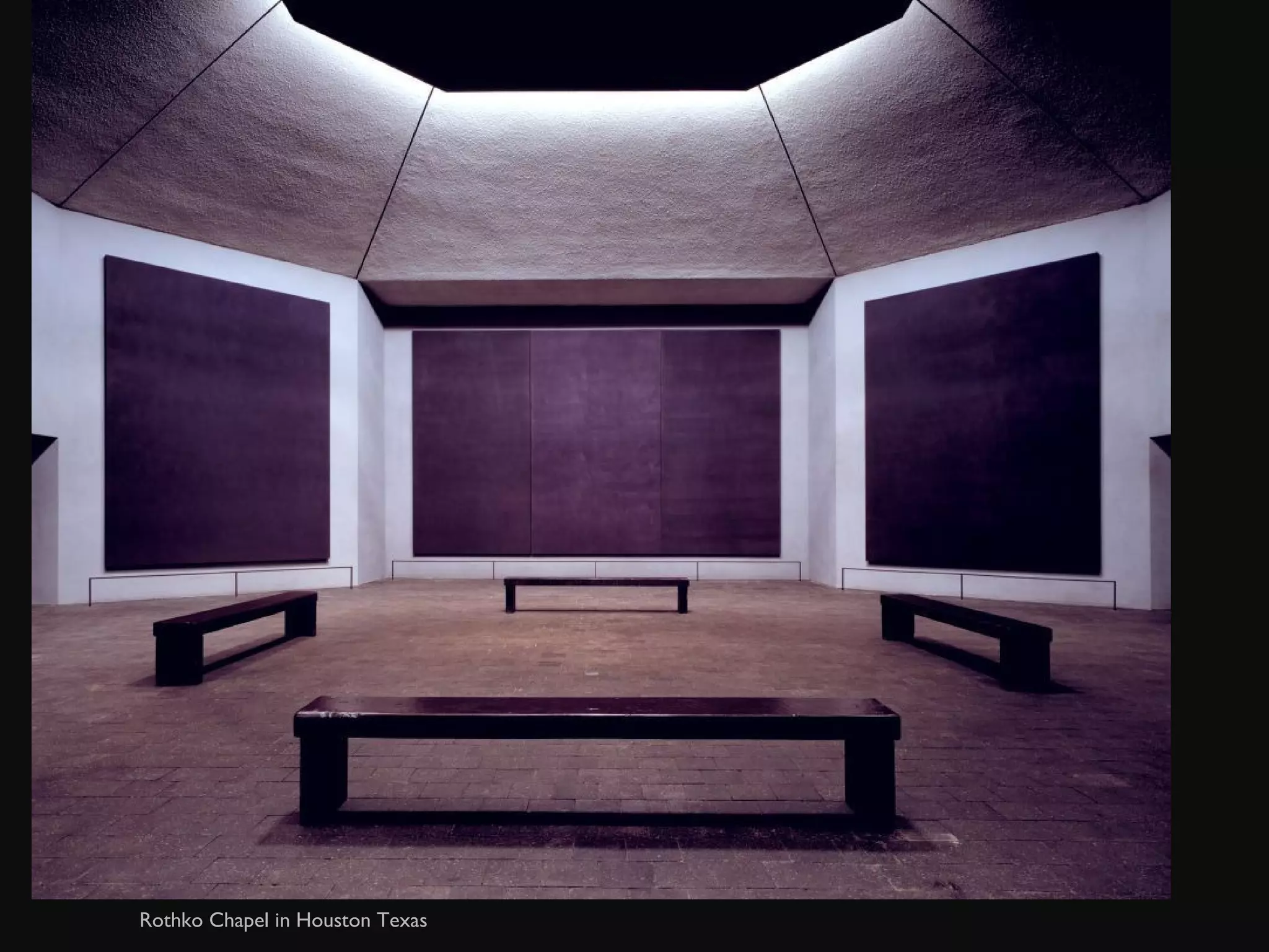 Rothko Chapel in Houston Texas 