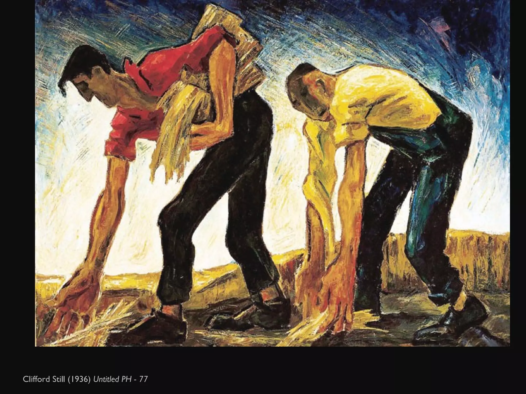 Clifford Still (1936)  Untitled PH - 77  