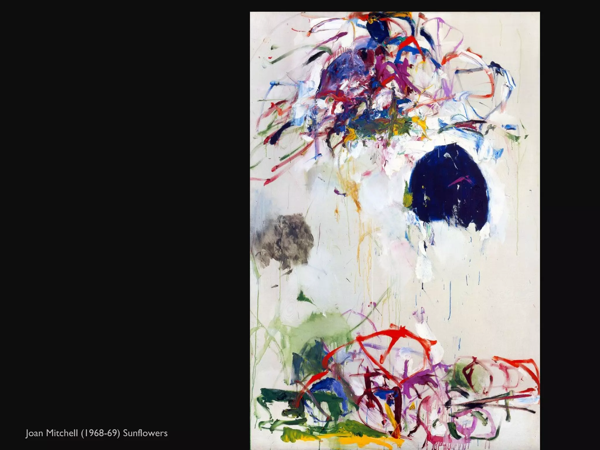 Joan Mitchell (1968-69) Sunflowers 