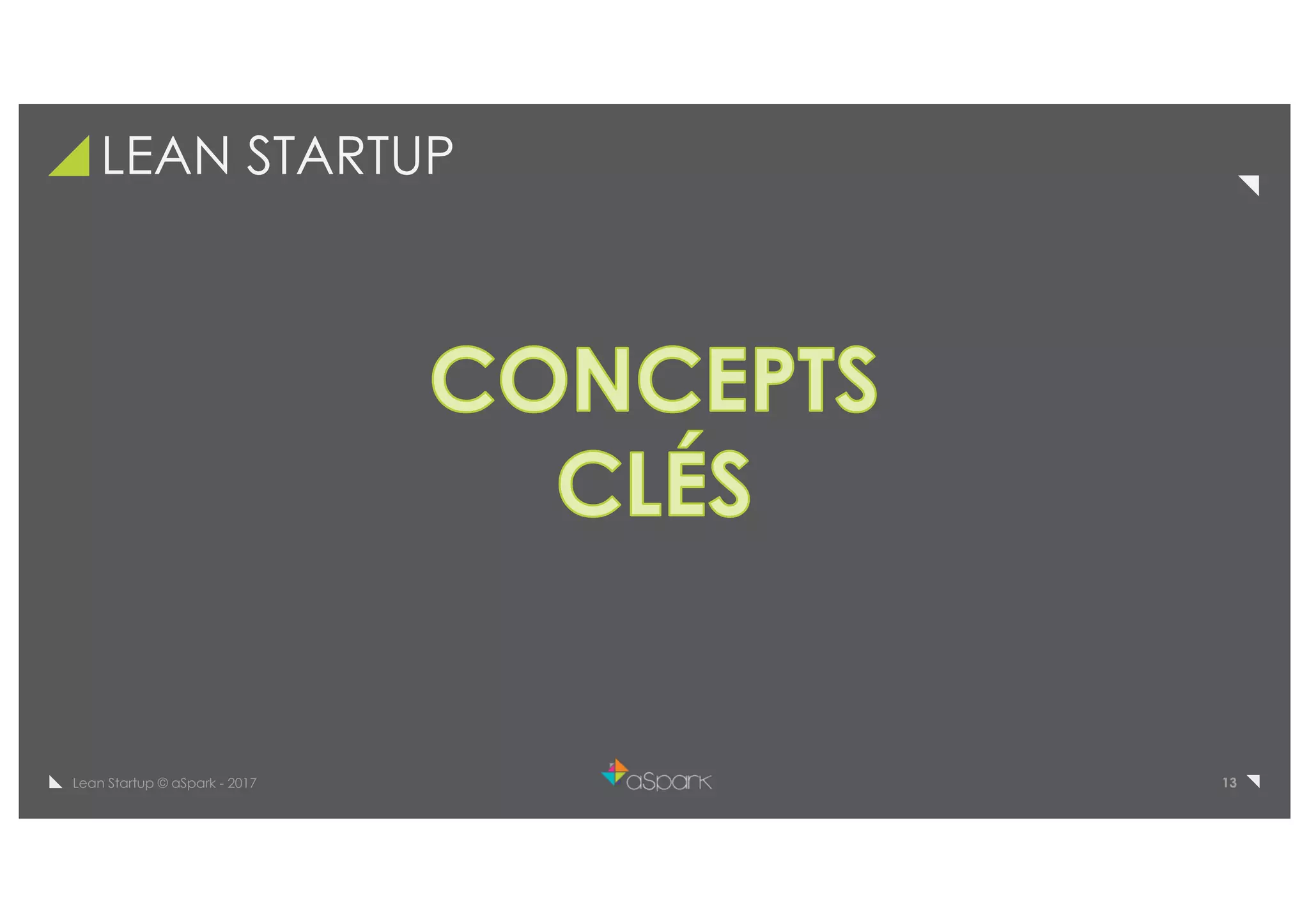 13Lean Startup © aSpark - 2017
LEAN STARTUP
 