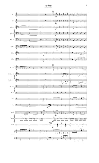 &
&
&
&
&
&
&
&
&
&
&
?
?
?
?
÷
÷
÷
&
?
##
##
##
##
#
##
##
#
#
##
##
Fl.
Ob.
Bb Cl. 1
Bb Cl. 2
Bb Cl. 3
A. Sx.
T. Sx.
B. Sx.
Hn. 1-2
Bb Tpt. 1-2
Bb Tpt. 3-4
Tbn. 1-2
Tbn. 3
Bar.
Tba.
Perc. 1
Perc. 2
Perc. 3
Pno.
33
∑
∑
˙ ˙
˙ ˙
˙ ˙
œ œ œ œ œ-
œ-
∑
∑
33
œ œ œ œ œ-
œ-
∑
∑
∑
∑
∑
˙-
˙-
Œ
6
˜ ˜ ˜ ˜ ˜ ˜ Œ
6
˜ ˜ ˜ ˜ ˜ ˜
Û Û Û Û> Û Û Û Û Û Û Û Û Û Û> Û Û
∑
33
œ œ œ œ œ
-
œ
-
˙˙
˙˙
˙
˙
∑
∑
J
œ.
‰ Œ Ó
j
œ.. ‰ Ó.
jœ.
‰ Œ Ó
j
œ.
‰ Œ Ó
Œ œ-
f
œ-
œ-
Œ œ-
f
œ-
œ-
j
œ.
‰ Œ Ó
∑
∑
Œ œ-1º
f
œ-
œ-
∑
Œ œ-
f
œ-
œ-
œ. Œ ‰
œ
F
œ œ
Œ
œ
Bells
f
œ&
Û Û Û Û Œ Ó
∑
j
œœœ.
‰ œ
-
œ
- œ-
œ
Œ ‰
œ œ œ
D
D
‰.
j˚
œœ
F
‰
j
œœ.
‰
j
œœ.
‰
j
œœ.
‰. J
œ
F
‰ J
œ. ‰ J
œ. ‰ J
œ.
‰. J
œ
F
‰ J
œ.
‰ J
œ.
‰ J
œ.
‰. j˚
œ
F
‰ j
œ. ‰ j
œ. ‰ j
œ.
‰. j˚
œ
F
‰ j
œ.
‰ j
œ.
‰ j
œ.
‰. j˚
œœ
F
‰ j
œœ.
‰ j
œœ.
‰ j
œœ.
˙- ˙-
˙-
˙-
œ.
2º
F
œ.
œ. œ.
Ó ‰ œ
2º
f
œ œ
Ó ‰ œ
f
4º
œ œ
˙-
˙-
œ Œ œ Œ
˙-
˙-
œ. œ.
œ. œ.
‰. J
‹÷
Prato
F
‰ J
‹
‰ J
‹
‰ J
·˙ ˙ ÷
Û
Ganzá
F
Û Û Û> Û Û Û Û Û Û Û Û Û Û> Û Û
ŒSurdo
F œ
Œ
œœ
Bombo
F
Œ
œ
Œ
˙
-
˙
‰. J
œœ
‰ J
œœ ‰ J
œœ ‰ J
œœ
Ó ‰ œ œ œ
œ œ œ œ
‰. j˚
œœb ‰
j
œœ.
‰
j
œœ.
‰
j
œœ.
‰.
J
œb ‰
J
œ. ‰
J
œ. ‰
J
œ.
‰. J
œn ‰ J
œ. ‰ J
œ. ‰ J
œ.
‰. j˚
œ ‰ j
œ. ‰ j
œ. ‰ j
œ.
‰. j˚
œ ‰ j
œ.
‰ j
œ.
‰ j
œ.
‰. j˚
œœn ‰ j
œœ.
‰ j
œœ.
‰ j
œœ.
‰ œ œ œ
3
œ œ œ
‰ œ œ œ
3
œ œ œ
œ. œ œ œ
˙ œ
F
œ
w
3º
˙n œ
F
œ
‰ œ œ œ
3œ œ œ
œ Œ Ó
‰ œ œ œ
3œ œ œ
œ. œ œ œ
‰.
J
‹ ‰
J
‹ ‰ ‹ ‰ ·
Û Û Û Û> Û Û Û Û Û Û Û Û Û Û> Û Û
Œ
œ
Œ
œœ
Œ
œ
Œ
‰ œ œ œ
3œ œ œ
˙˙b Ó
œ
œ œ œ
9Full Score
As Pastorinhas
 