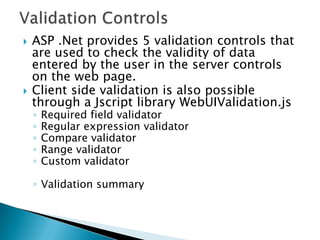 Web ControlsListControlListBoxCheckBoxListButtonTableWebControlSystem.Web.UI.ControlSystem.ObjectTextBox......