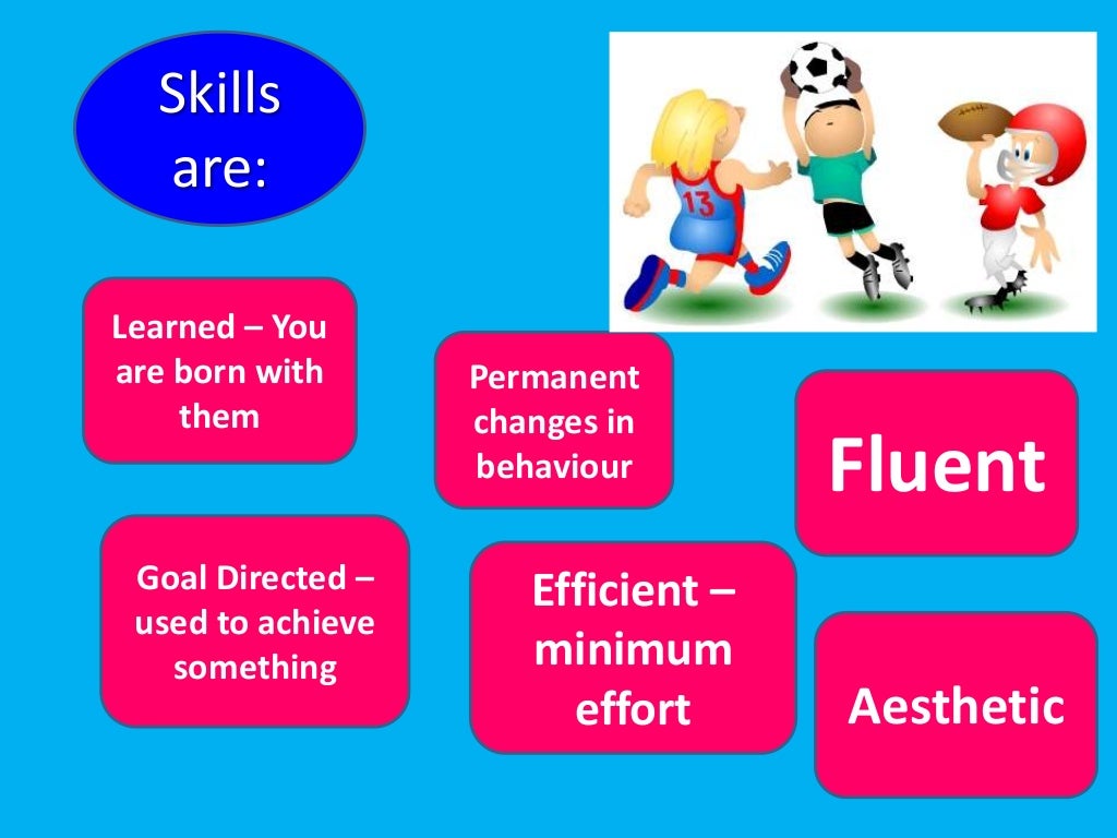 AS PE Skills Abilities And Classification 2013