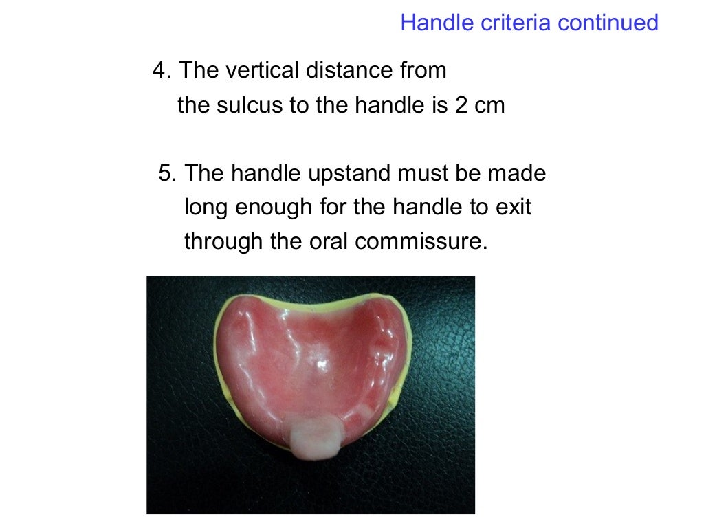 A special tray is defined final