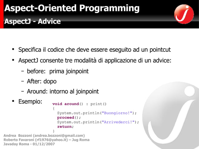 Aspect Oriented Programming | PPT