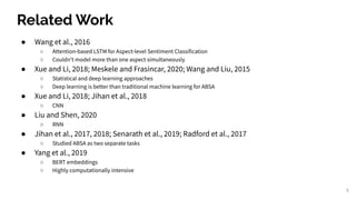 Aspect Based Sentiment Analysis