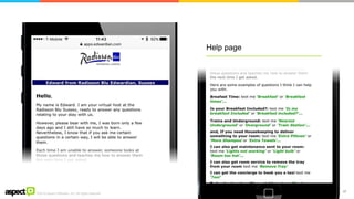 ©2016 Aspect Software, Inc. All rights reserved
47
Help page
 