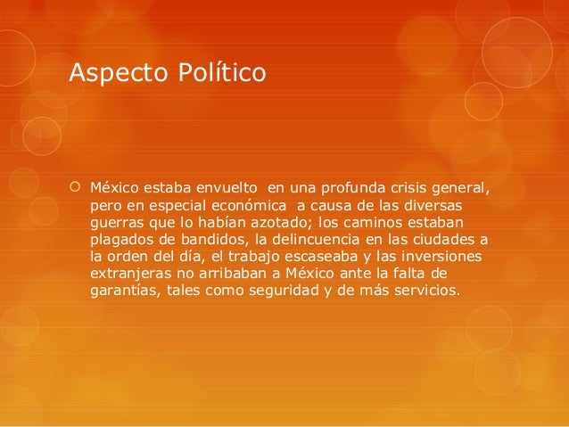 Aspecto político del porfiriato 2 de octubre
