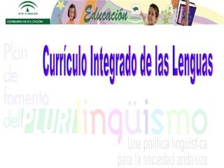 Currículo Integrado de las Lenguas 
