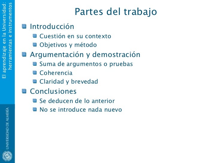 Que Son Los Trabajos Preliminares Aspectos formales de la presentación oral y escrita de trabajos