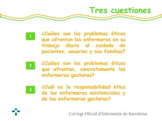 Aspectos éTicos De La GestióN Del Cuidado