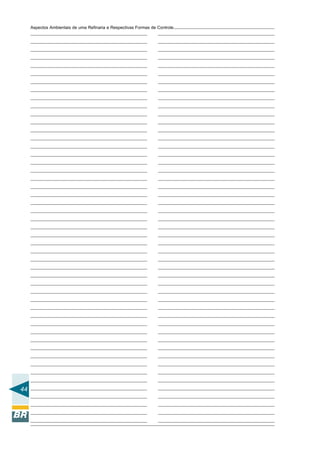 Aspectos Ambientais de uma Refinaria e Respectivas Formas de Controle




44
 