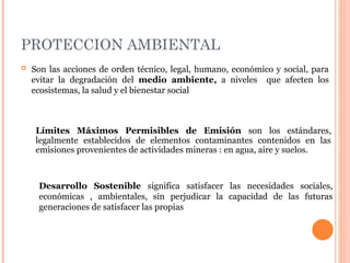Aspectos Ambientales y Protección en la Actividad Minera: Impactos y ...