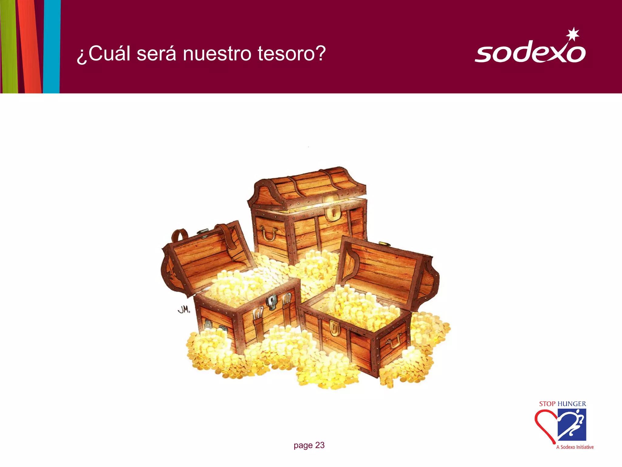 ¿Cuál será nuestro tesoro?




                      page 23
 