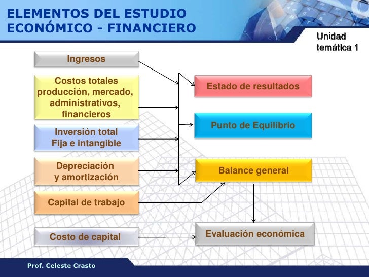 Aspectos conceptuales del estudio economico
