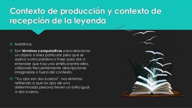 Aspectos contextuales del mito y la leyenda