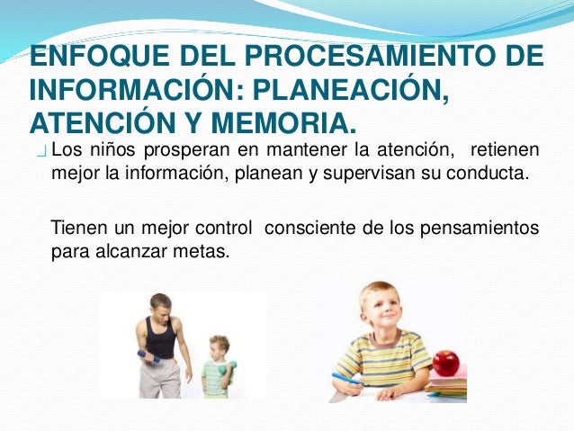 Aspectos de desarrollo cognoscitivo de la infancia media
