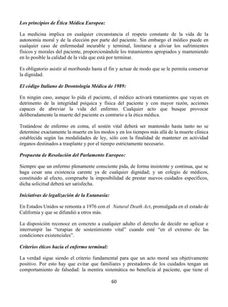 Aspectos eticos y legales de la muerte lectura | PDF