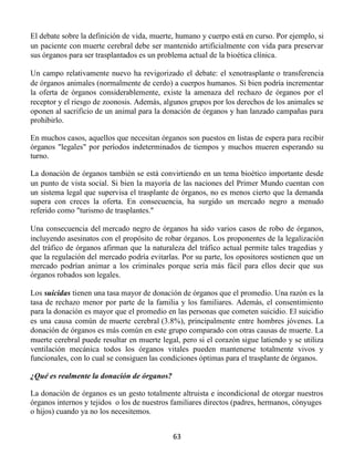 Aspectos eticos y legales de la muerte lectura | PDF