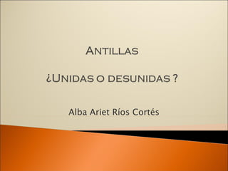 Alba Ariet Ríos Cortés 