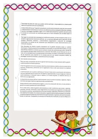 Aspectos generales de gestion