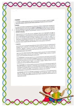 Aspectos generales de gestion