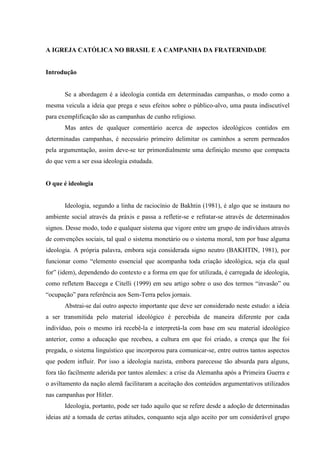 Aspectos ideológicos na mídia