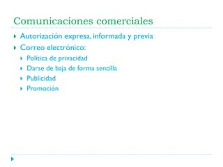 Comunicaciones comerciales



Autorización expresa, informada y previa
Correo electrónico:






Política de privacidad
Darse de baja de forma sencilla
Publicidad
Promoción

 