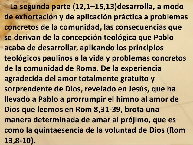 Aspectos Literarios De La Carta A Los Romanos