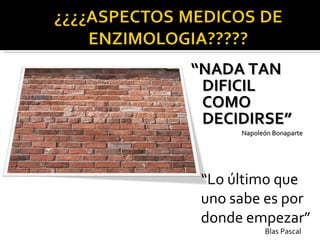 Aspectos Medicos Enzimas 2009