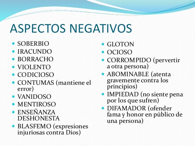 Aspectos negativos y positivos de un lider