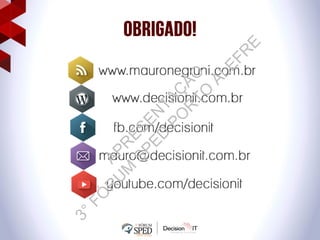 APR
ESEN
TAÇ
ÃO
3°FÓ
R
U
M
SPED
PO
R
TO
ALEFR
E
 