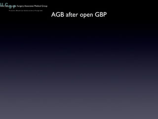 AGB after open GBP 