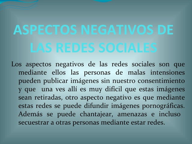 Aspectos positivos de las redes sociales