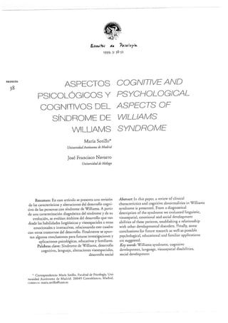 Aspectos psicológicos y cognitivos del sw